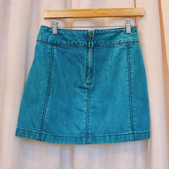 Free People Jean Skirt - Picture 2 of 2